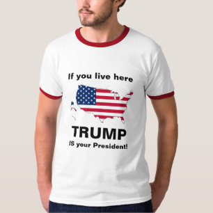 T-shirt Trump est votre président !