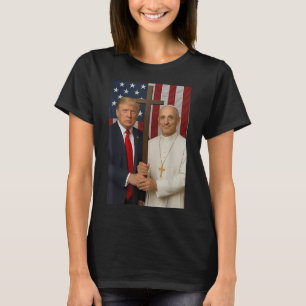 T-shirt Trump Et Chemise Du Pape - Le Pape Leo Xiv Dieu Bé