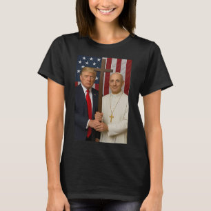 T-shirt Trump Et Chemise Du Pape - Le Pape Leo Xiv Dieu Bé