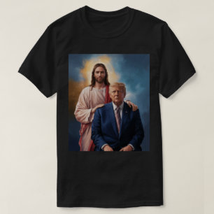 T-shirt Trump et Jésus