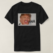 T-shirt Trump et le masque chinois (Design devant)