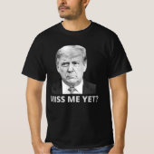 T-shirt Trump et Miss Trump (Devant)