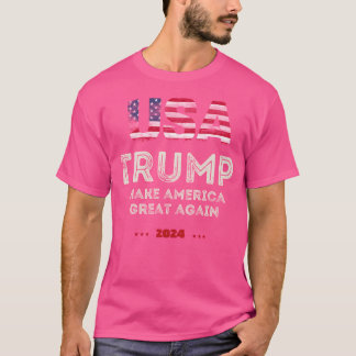T-shirt Trump États-Unis Les élections de 2024 font de l'A