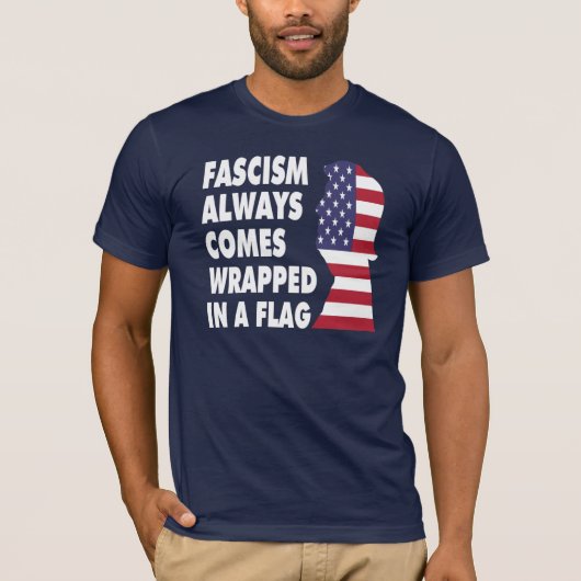 T-shirt TRUMP FASCISM (Devant)
