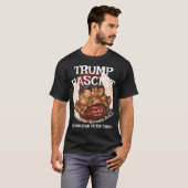 T-shirt Trump Fascist Aryan Republican Jesus (Devant entier)