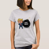 T-shirt Trump fausses nouvelles (Devant)
