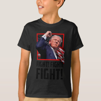 T-shirt Trump Fight Fight Fight