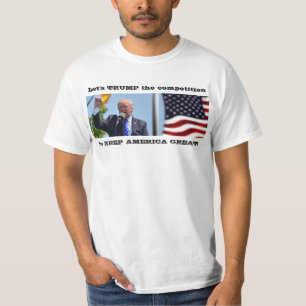 T-shirt Trump - Gardez l'Amérique en tête des élections de
