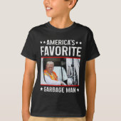 T-shirt Trump Garge Tru, l'homme favori de l'Amérique (Devant)