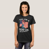 T-shirt Trump Girl (Devant entier)