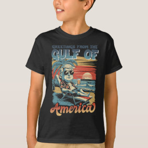 T-shirt Trump Golfe des États-Unis Amérique 2025 Trump Mer