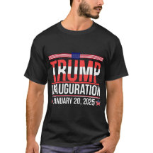 Trump Inauguration Hommes Mode vêtements T chemise