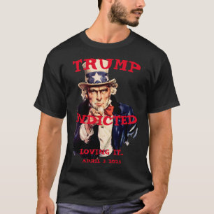 T-shirt Trump inculpé mardi 2023 Oncle Sam