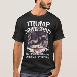 T-shirt Trump IranGuerre Chien Bombardement Crimes de guer