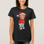 T-shirt Trump Juste Un Gars Chill Drôle Conception De Noël (Devant)