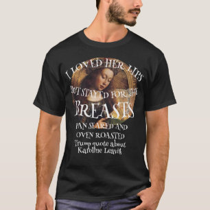 T-shirt Trump Karoline Leavitt Lèvres Seins Cuisson au Fou