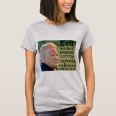 T-shirt Trump - le mal (Devant)