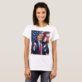 T-shirt Trump lève le pied (Devant entier)