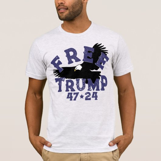 T-shirt Trump LIBRE (Devant)