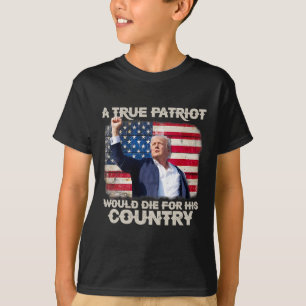 T-shirt Trump M'a Manqué Rassemblement Pennsylvanie Patrio