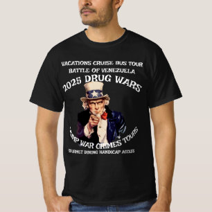 T-SHIRT TRUMP MARINE GUERRE DE LA DROGUE LORD KITCHENER ÉT