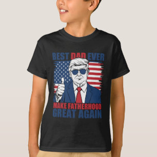 T-shirt Trump Meilleur Papa de la Fête des Pères Papa Incr