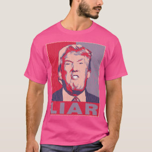T-shirt Trump menteur Noël laid