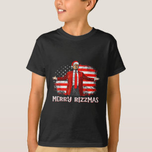T-shirt Trump Merry Rizzmas Drôle Humoristique Trump Dance