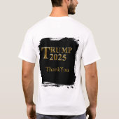 T-SHIRT TRUMP MICHIGAN WATCH (Dos)