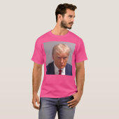 T-shirt Trump Mugshot (Devant entier)