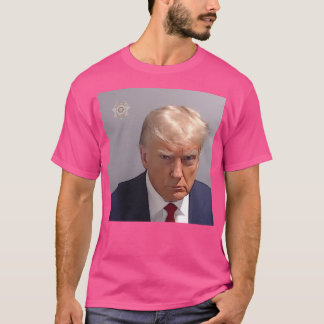 T-shirt Trump Mugshot
