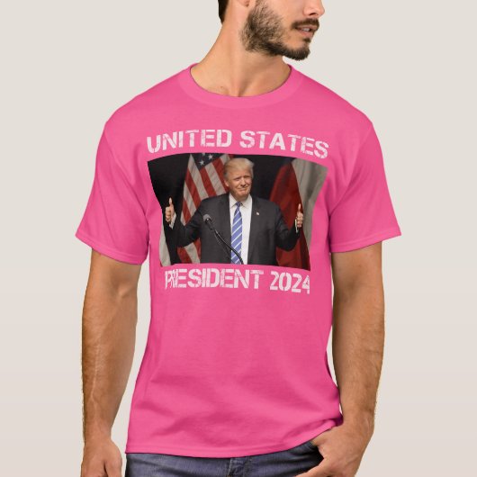 T-shirt Trump Mugshot (Devant)