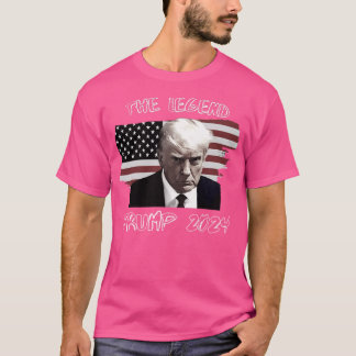 T-shirt Trump Mugshot Maga Trump Légende Trump Légende T