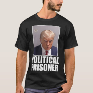 T-shirt Trump Mugshot Prisonnier politique Chemise