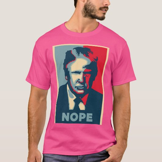 T-shirt Trump Nope (Devant)