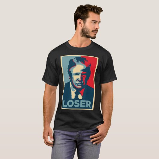 T-shirt Trump Obama espère perdre l'affiche (Devant entier)