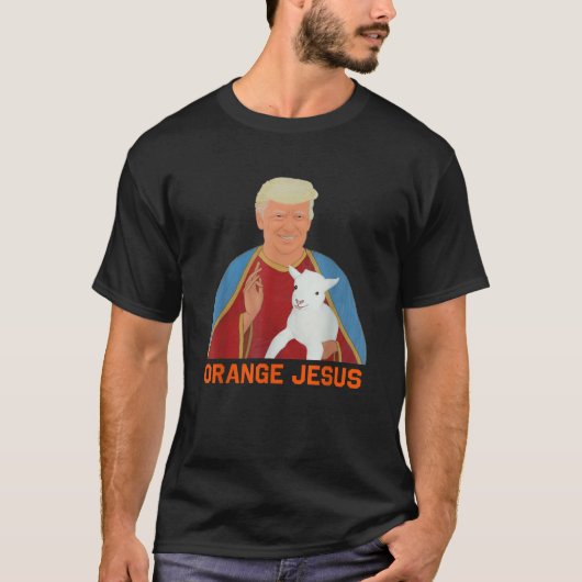 T-shirt Trump Orange Jesus Funny meme chrétienne femmes ho (Devant)