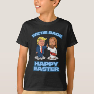 T-shirt Trump Pâques Jésus Trump Nous sommes Ck Drôle Pâqu