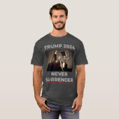 T-shirt Trump Pour 2024. (Devant entier)