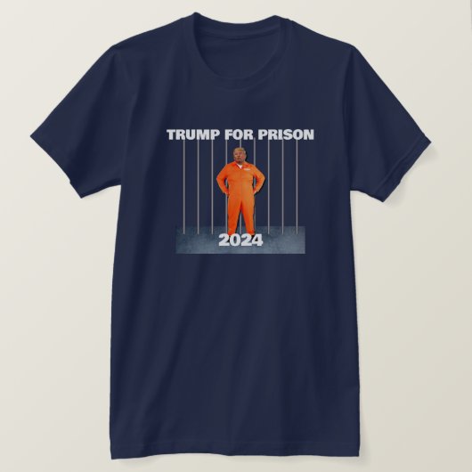 T-shirt Trump pour la prison 2024 (Design devant)