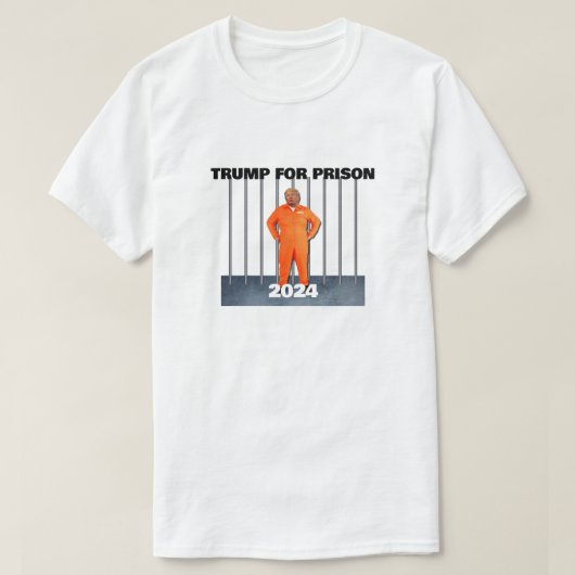 T-shirt Trump pour la prison 2024 (Design devant)