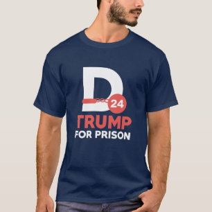 T-shirt Trump Pour Prison 2024
