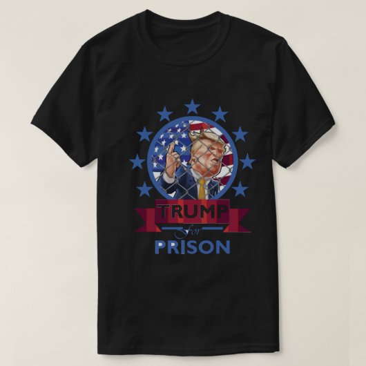 T-shirt Trump Pour Une Politique De Prison (Design devant)