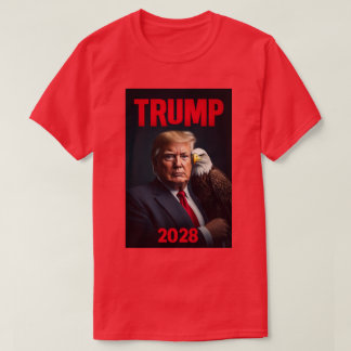 T-SHIRT TRUMP PRÉSIDENT 2028 MAGA TEE 01