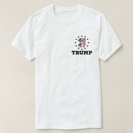 T-shirt Trump QR Code, 45/47 Trump YMCA dance QR Code (Design devant)