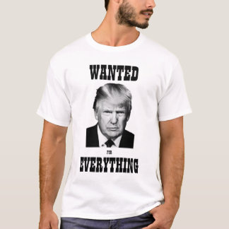 T-shirt Trump Recherché Poster Insurrection