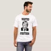 T-shirt Trump Recherché Poster Insurrection (Devant entier)
