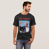 T-shirt Trump réessaie (Devant entier)