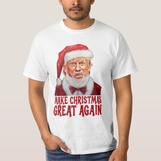 T-shirt Trump rend Noël super à nouveau (Devant)