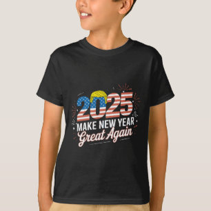 T-shirt Trump Rendre sa grandeur au Nouvel An Joyeux au No